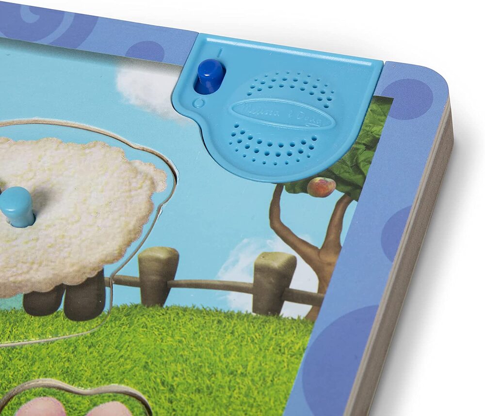 Melissa & Doug Blue's Clues & You - Wooden Farm Sound Puzzle