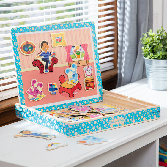Melissa & Doug Blue's Clues & You - Wooden Magnetic Picture Game