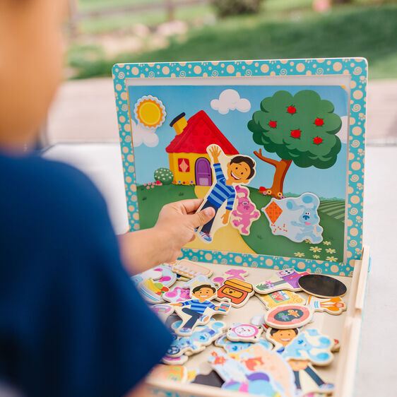 Melissa & Doug Blue's Clues & You - Wooden Magnetic Picture Game