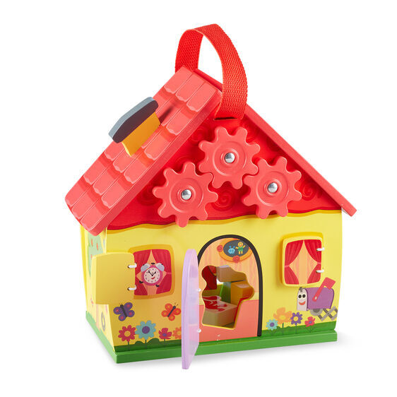 Melissa & Doug Blue's Clues & You - Wooden Take-Along House