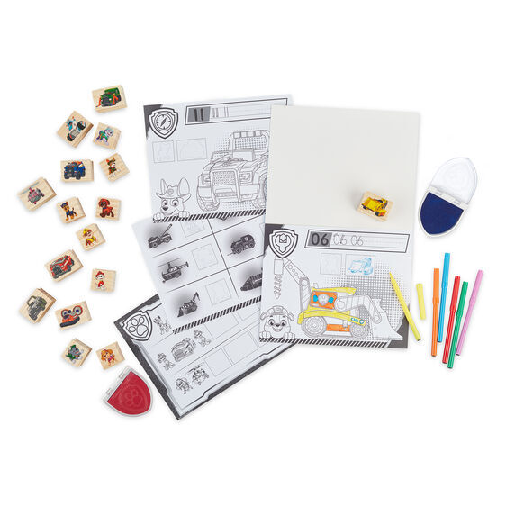 Melissa & Doug Paw Patrol - Wooden Stamps Activity Set