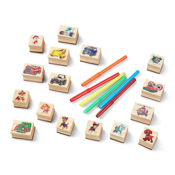 Melissa & Doug Paw Patrol - Wooden Stamps Activity Set