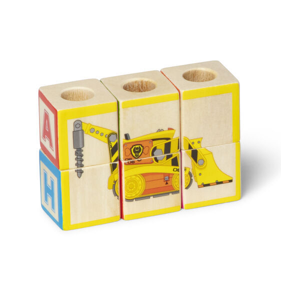 Melissa & Doug Paw Patrol - ABC Wooden Block Truck