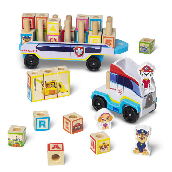 Melissa & Doug Paw Patrol - ABC Wooden Block Truck