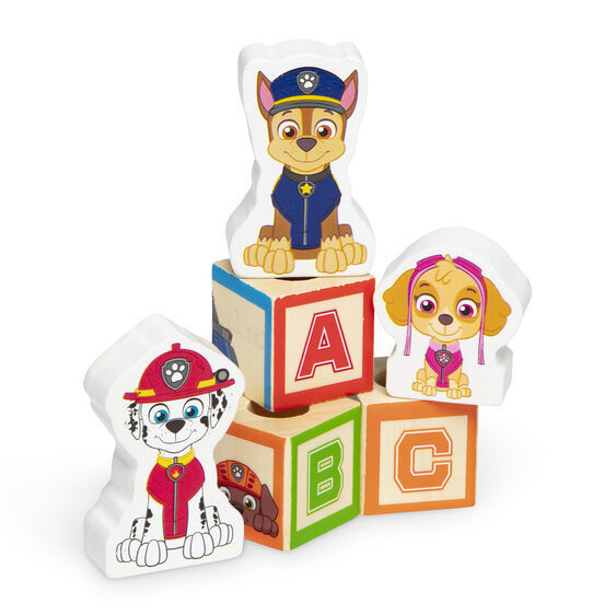 Melissa & Doug Paw Patrol - ABC Wooden Block Truck