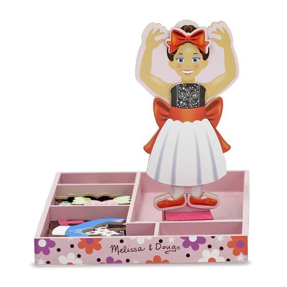 Melissa & Doug Magnetic Dress-Up Set - Nina Ballerina