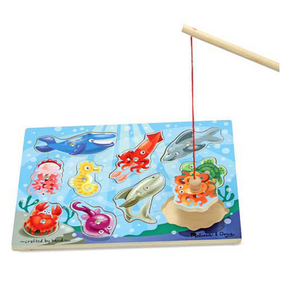 Melissa & Doug Magnetic Learning - Fishing Game