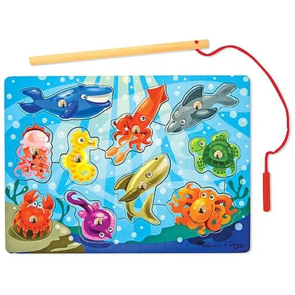 Melissa & Doug Magnetic Learning - Fishing Game