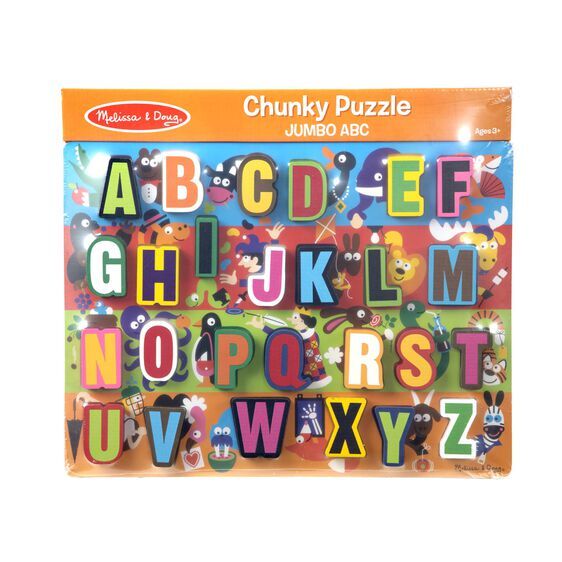 Melissa & Doug Chunky Puzzle - Jumbo ABC 26pc