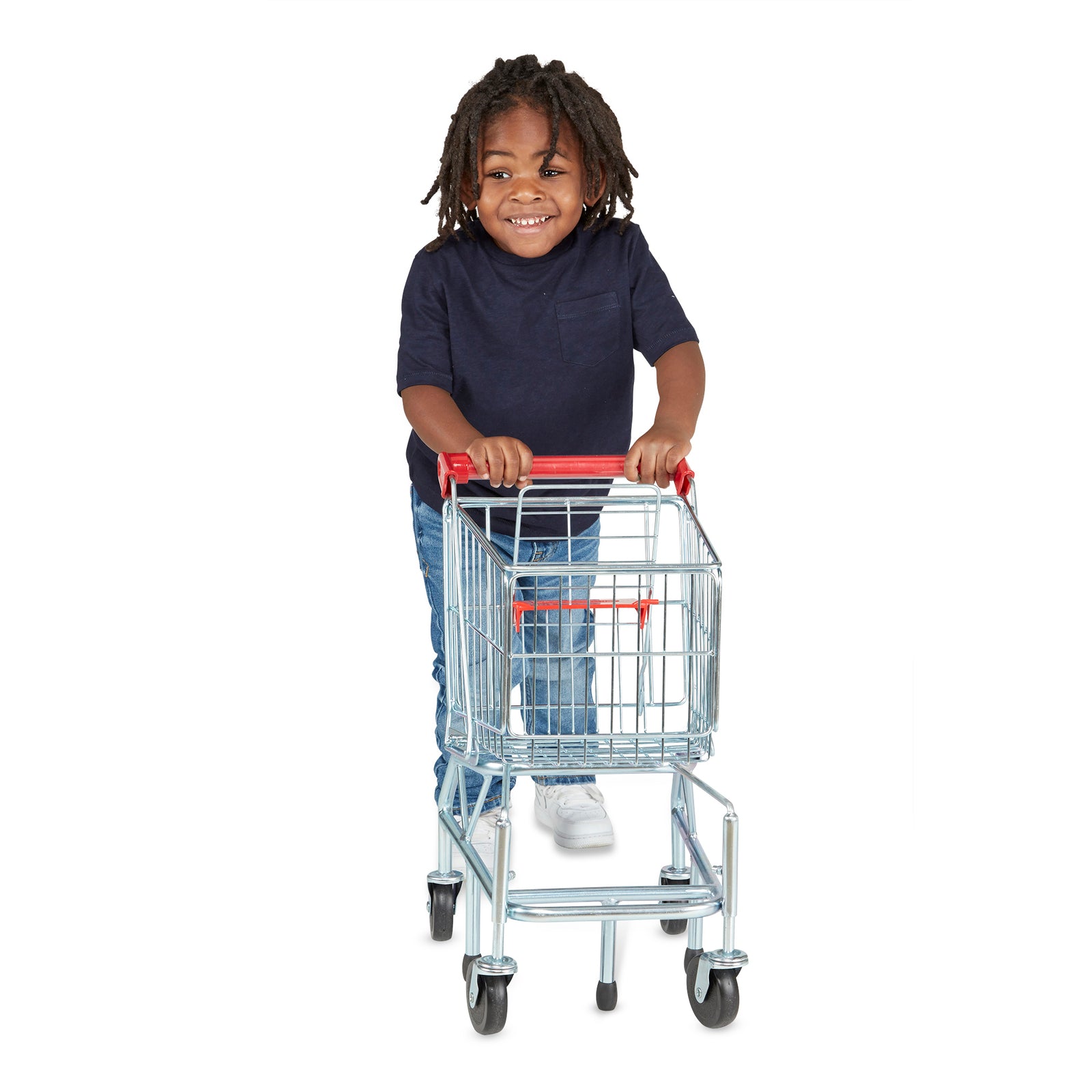 Melissa & Doug Kitchen Play - Metal Shopping Cart