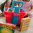 Melissa & Doug Kitchen Play - Fill & Roll Grocery Basket Play Set