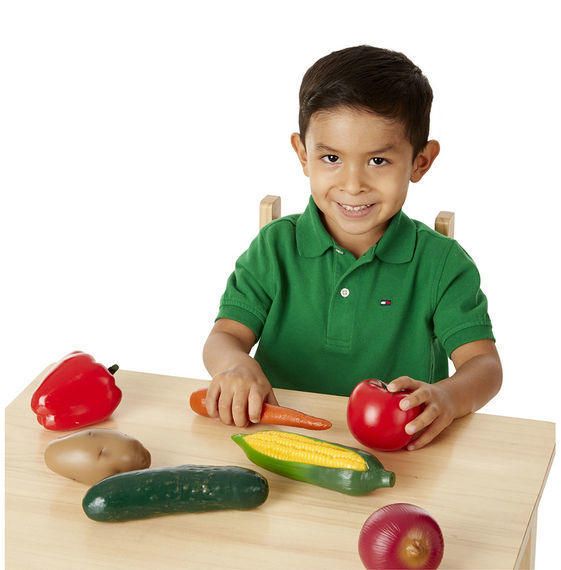 Melissa & Doug Kitchen Play - Play-Time Produce Farm Fresh Vegetables