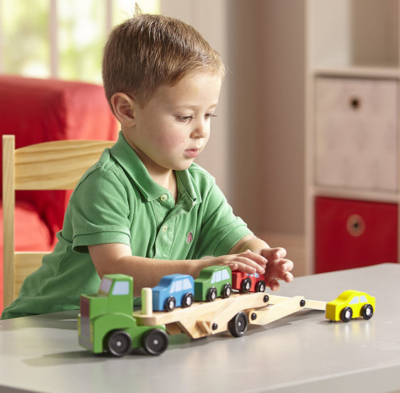 Melissa & Doug Classic Toy - Car Carrier