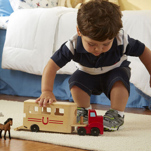 Melissa & Doug Classic Toys - Horse Carrier