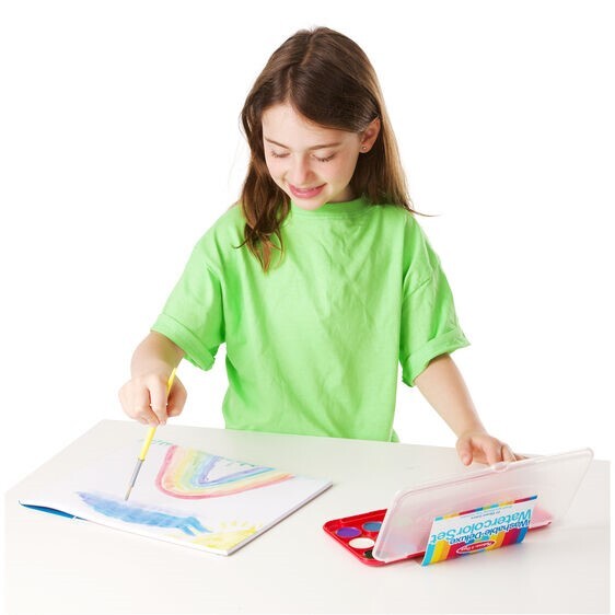 Melissa & Doug Deluxe Watercolor Paint Set - 21 Colours