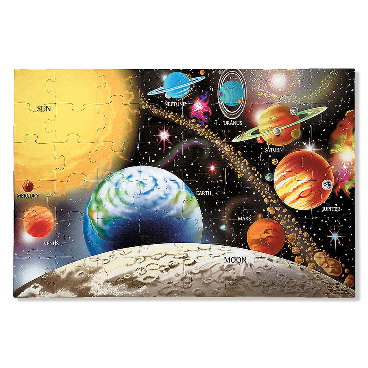 Melissa & Doug Floor Puzzle - Solar System 48pc