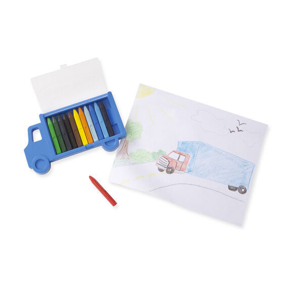 Melissa & Doug Crayon Set -Truck