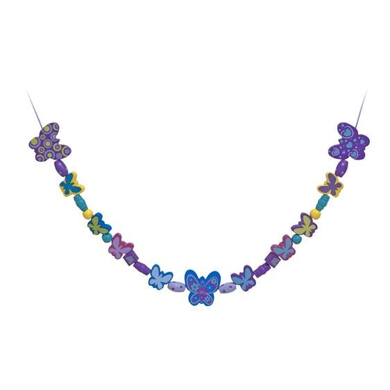 Melissa & Doug Created by Me! - Wooden Butterfly Friends Bead Kit