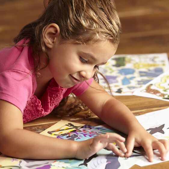 Melissa & Doug Reusable Sticker Pad - Habitats
