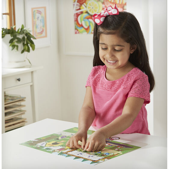 Melissa & Doug Reusable Sticker Pad - Play House