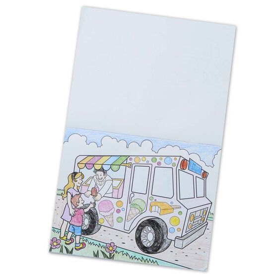 Melissa & Doug Jumbo Colouring Pad - Vehicles