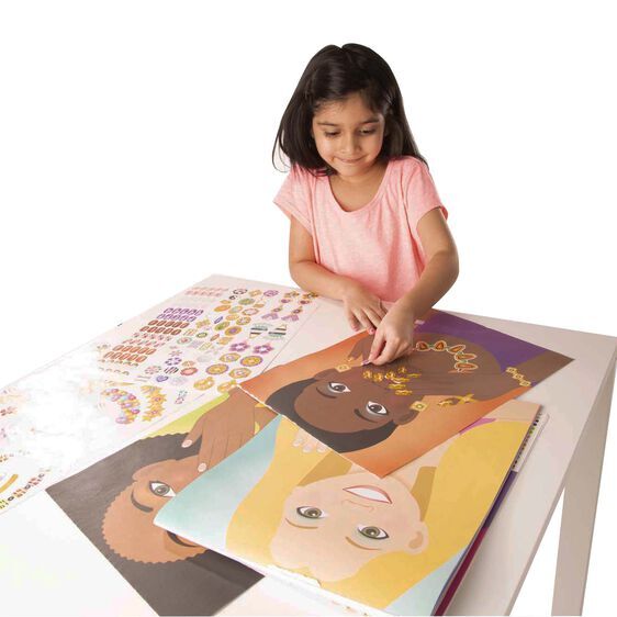 Melissa & Doug Sticker Pad Glitter Collection - Jewelry & Nails