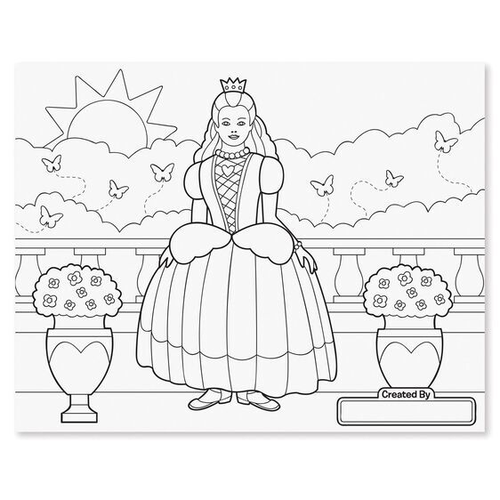 Melissa & Doug Jumbo Colouring Pad - Pink