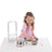 Melissa & Doug Kitchen Play - Stainless Steel Tea Set and Storage Stand