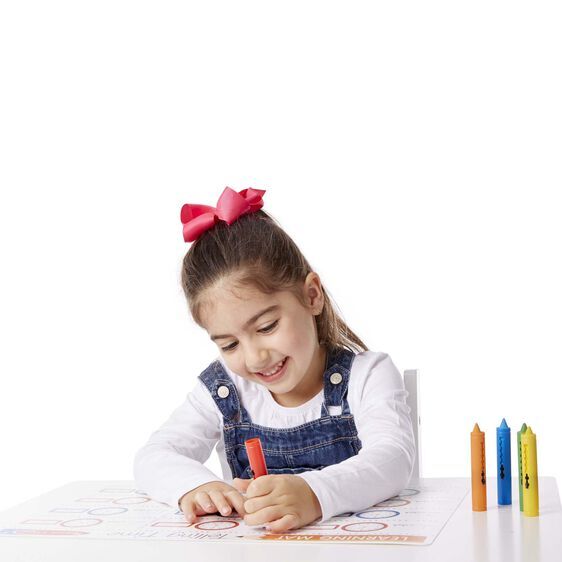 Melissa & Doug Learning Mat - Crayons Pack of 5