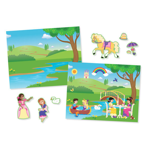 Melissa & Doug Reusable Sticker Pad - Princess Castle