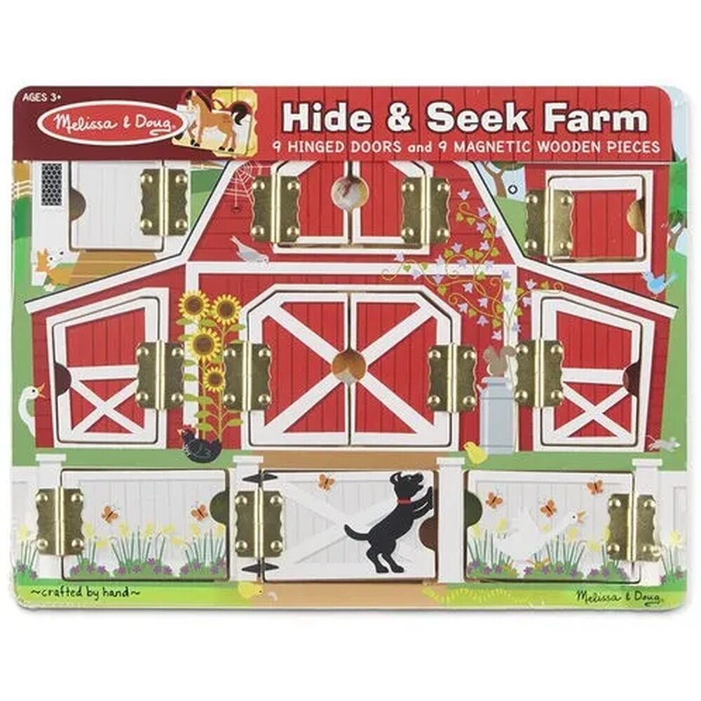 Melissa & Doug Magnetic Learning - Hide & Seek Farm