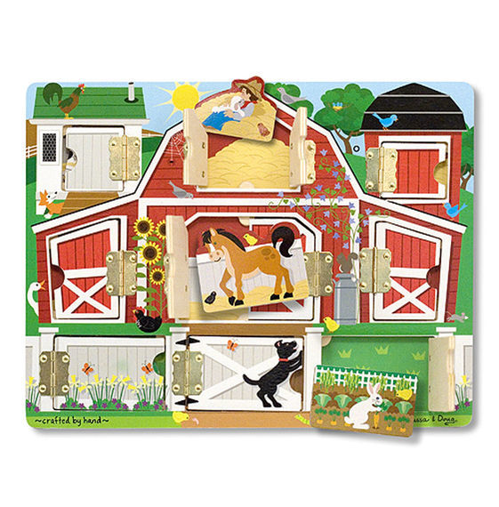 Melissa & Doug Magnetic Learning - Hide & Seek Farm