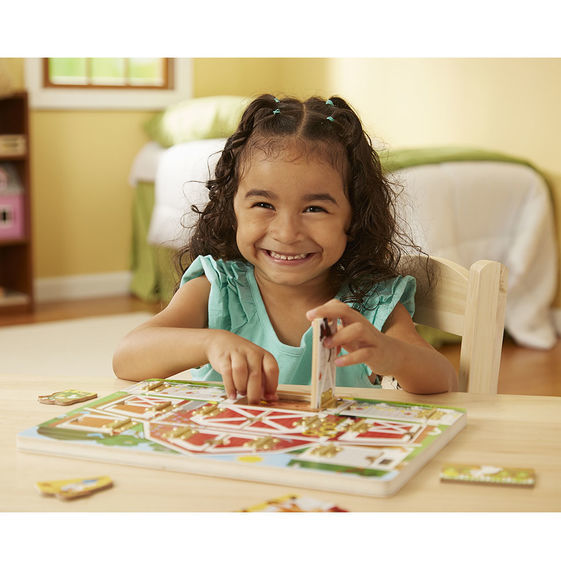 Melissa & Doug Magnetic Learning - Hide & Seek Farm
