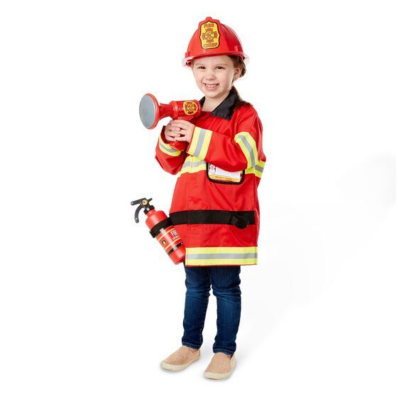 Melissa & Doug Role Play Costume Set - Fire Chief