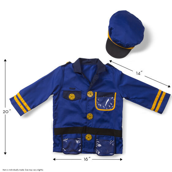 Melissa & Doug Role Play Costume Set - Police Officer