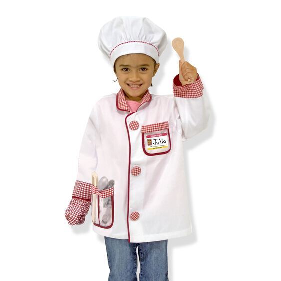 Melissa & Doug Role Play Costume Set - Chef Role