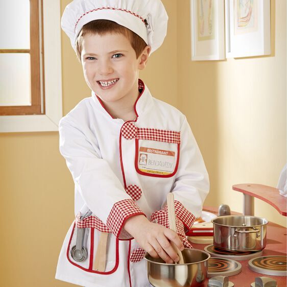 Melissa & Doug Role Play Costume Set - Chef Role
