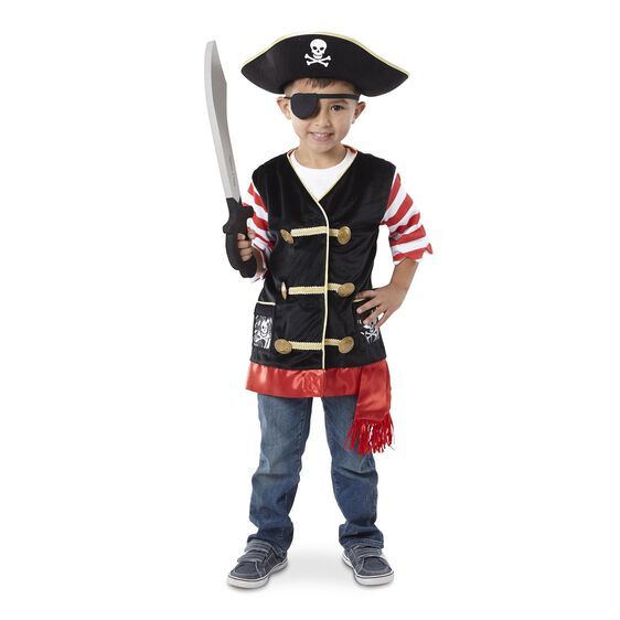 Melissa & Doug Role Play Costume Set - Pirate