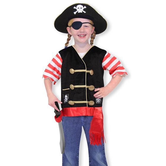 Melissa & Doug Role Play Costume Set - Pirate