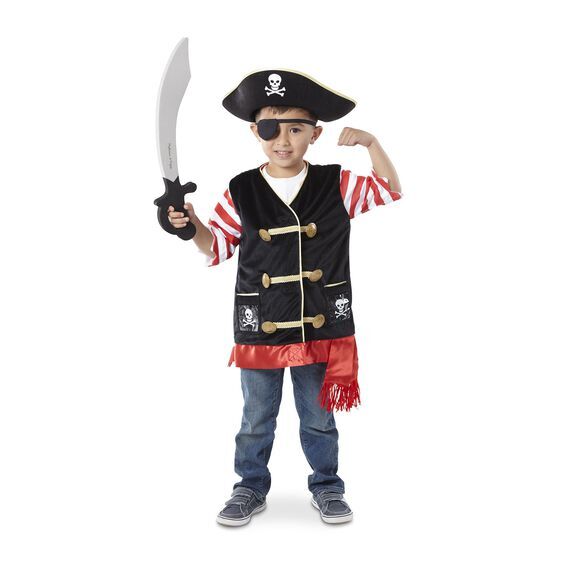 Melissa & Doug Role Play Costume Set - Pirate
