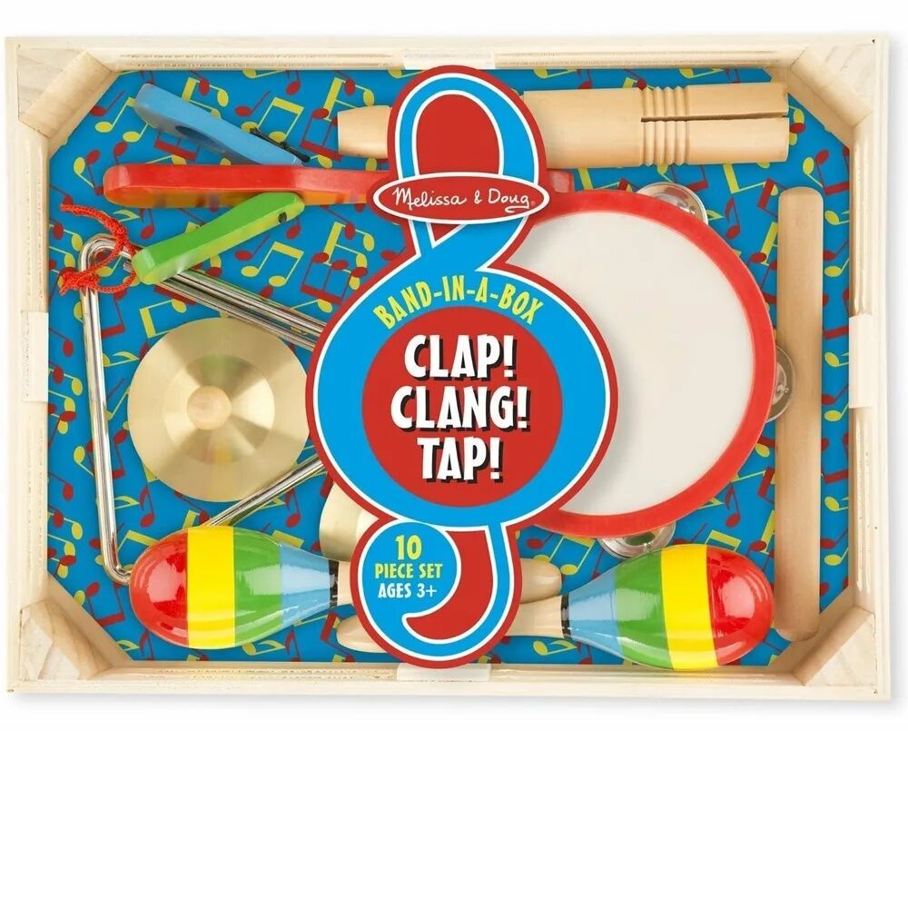 Melissa & Doug - Band-in-a-Box - Clap! Clang! Tap!