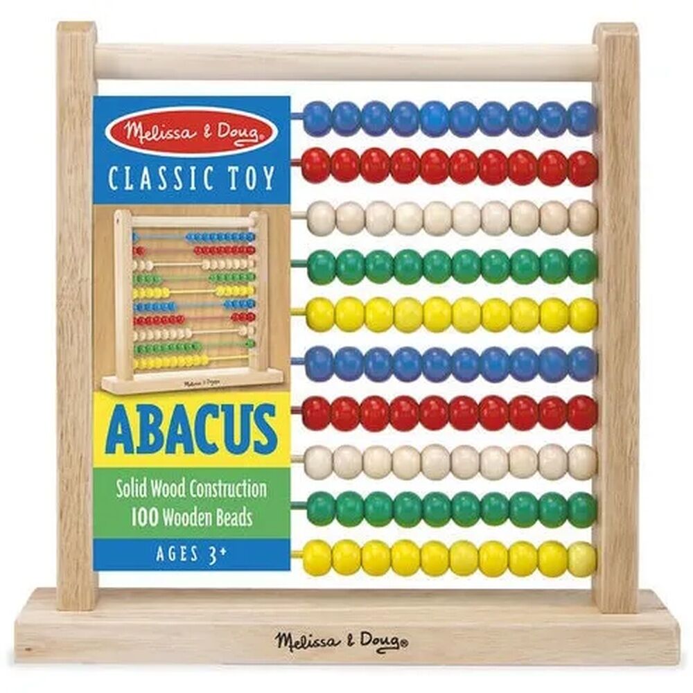 Melissa & Doug Classic Toy - Wooden Abacus