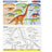 Melissa & Doug Learning Mat - Dinosaurs