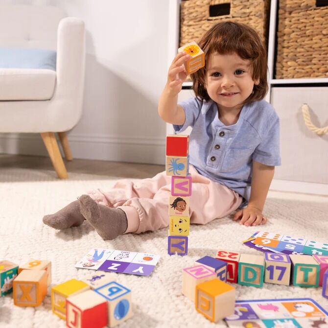Melissa & Doug - Ms. Rachel Wooden Learning Blocks