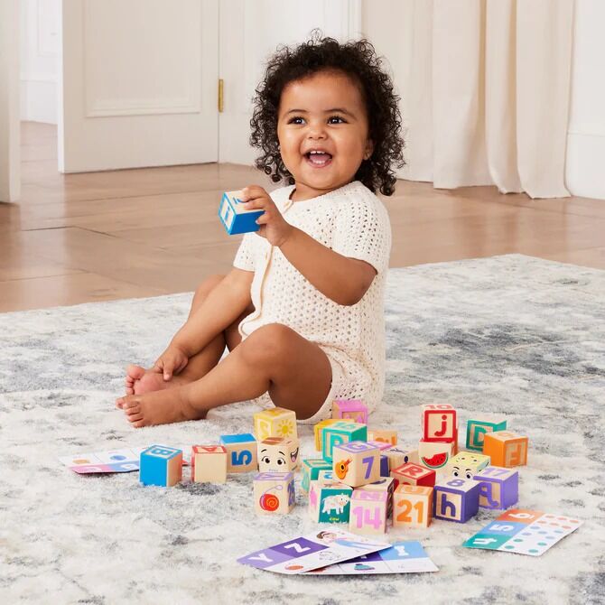 Melissa & Doug - Ms. Rachel Wooden Learning Blocks