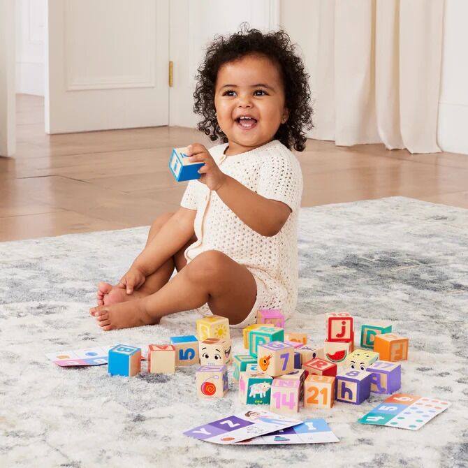 Melissa & Doug - Ms. Rachel Wooden Learning Blocks