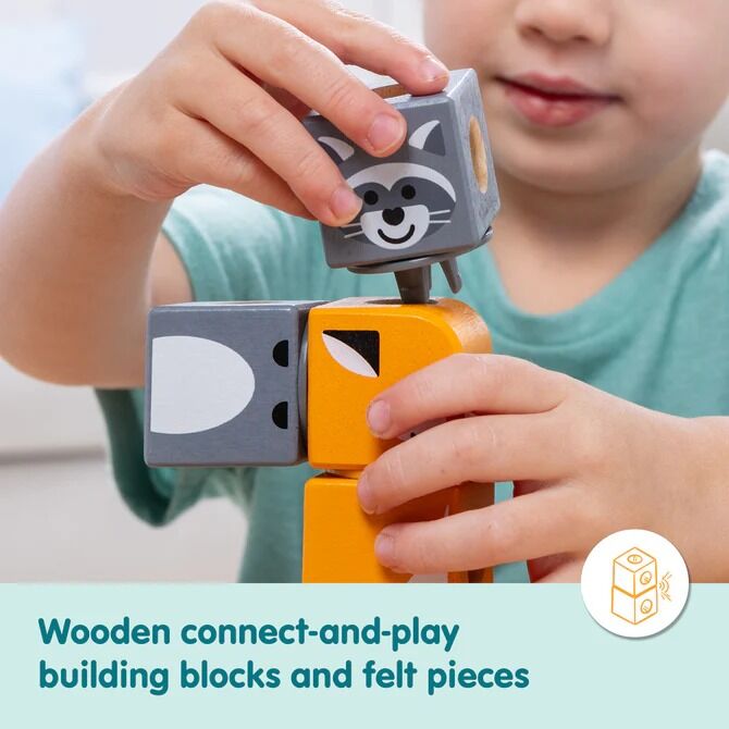 Melissa & Doug - Blockables Woodland Friends Play Set