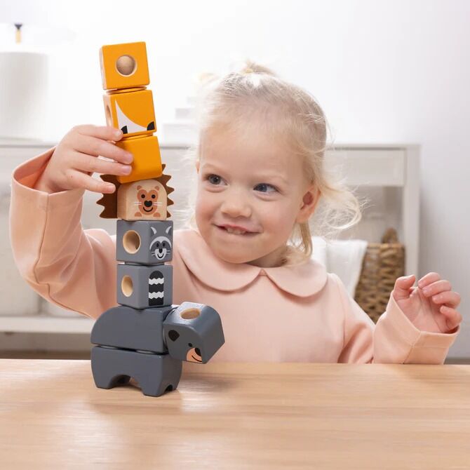 Melissa & Doug - Blockables Woodland Friends Play Set