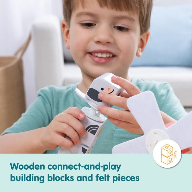 Melissa & Doug - Blockables Farm Friends Play Set