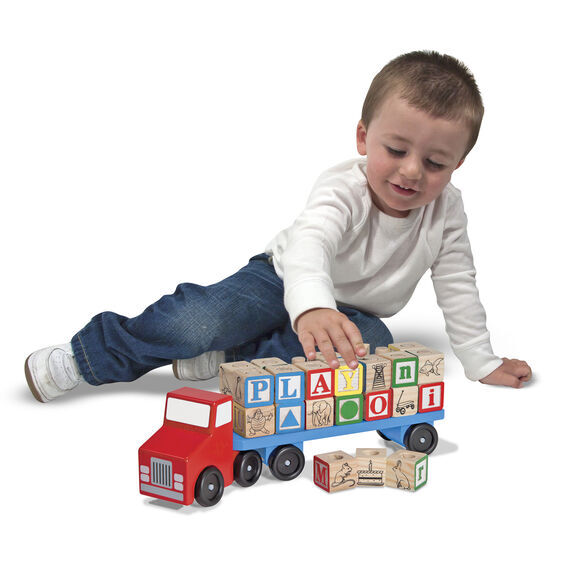 Melissa & Doug Classic Toys - Alphabet Truck